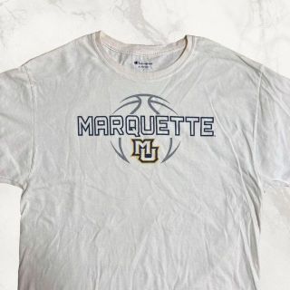 JIG Champion ビンテージ  白 マーケット　大学　カレッジ Tシャツ(Tシャツ/カットソー(半袖/袖なし))