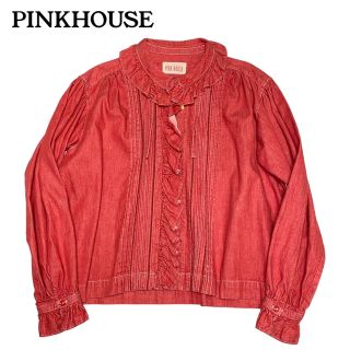 ピンクハウス フリルブラウス シャツ/ブラウス(レディース/長袖)の通販