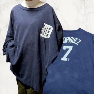 JIE  ビンテージ 90s  MLBPA　超ビッグサイズ　ロドリゲス　７ T(Tシャツ/カットソー(半袖/袖なし))