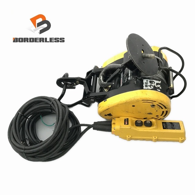 ☆中古品☆ KIO 160kg 電動ウインチ SK-160 ※動作は問題なしですがアース線が欠損しています 69544 | フリマアプリ ラクマ