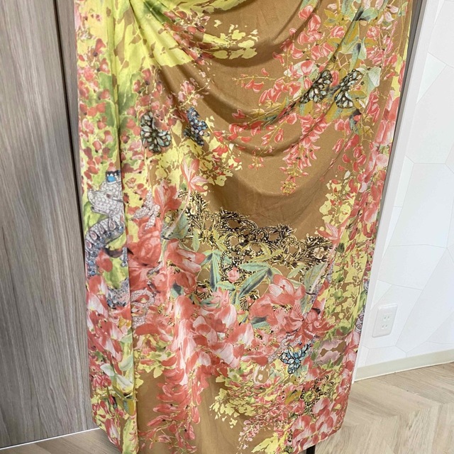 WEB限定カラー有 CLASS roberto cavalli マキシ リゾート