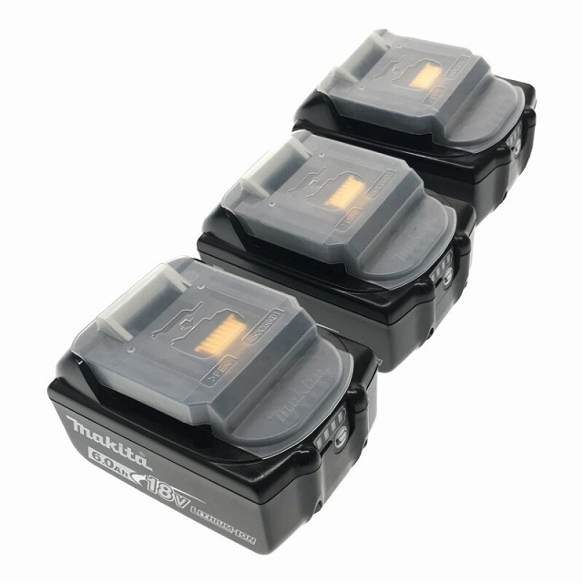 ☆美品☆makita マキタ パワーソースキット 18V 6.0Ah 純正 リチウムイオンバッテリー BL1860B ×3個 充電器(DC18RF) ケース 70315