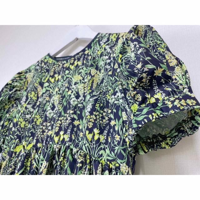 新品♡SEVENTEN セブンテン フローラルタフタマキシドレスワンピース