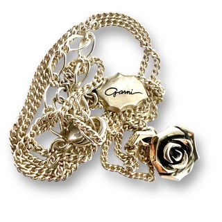 人気のファッションブランド! ガルニ GARNI 希少品! ネックレス 花