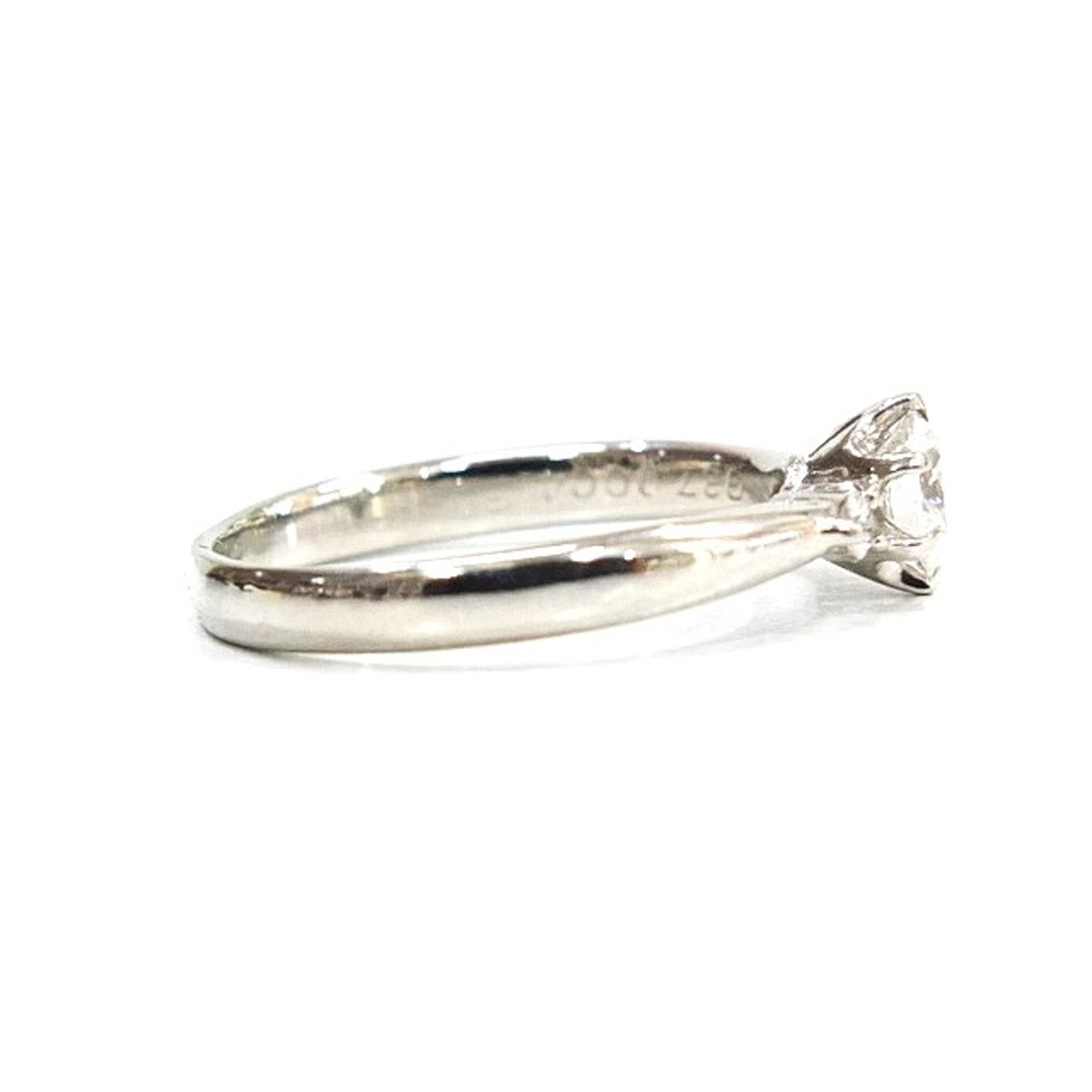 リング ダイヤモンド プラチナ Pt900 ダイヤ 指輪 0.370ct メレD メレダイヤ 9号 #9 宝石 サイドダイヤ ジュエリー レディース【中古】JA-16313 レディースのアクセサリー(リング(指輪))の商品写真