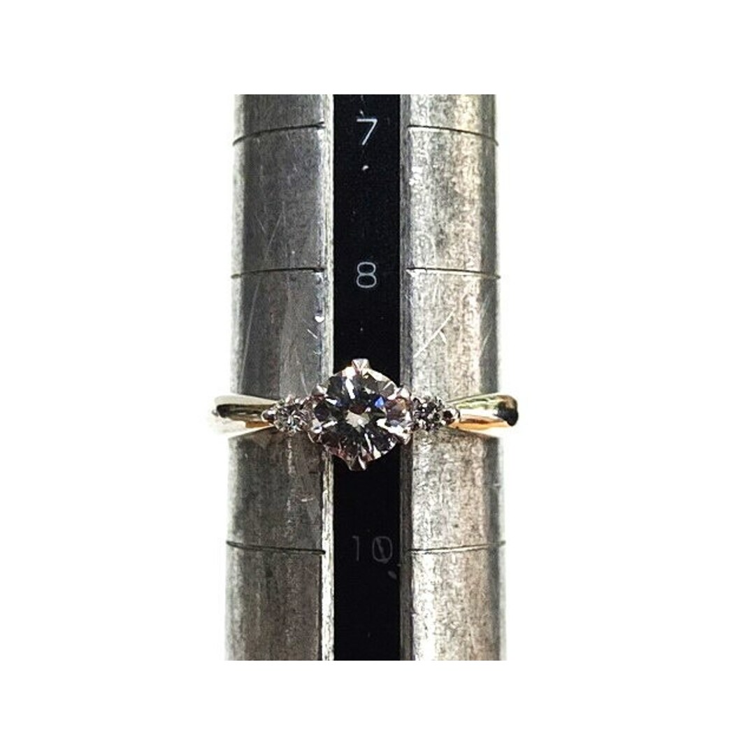 リング ダイヤモンド プラチナ Pt900 ダイヤ 指輪 0.370ct メレD メレダイヤ 9号 #9 宝石 サイドダイヤ ジュエリー レディース【中古】JA-16313 レディースのアクセサリー(リング(指輪))の商品写真