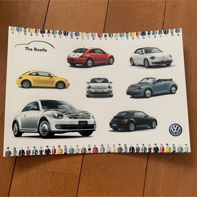 Volkswagen(フォルクスワーゲン)の【非売品】Volkswagen フォルクスワーゲン　ノベルティ　シール　バッグ エンタメ/ホビーのコレクション(ノベルティグッズ)の商品写真