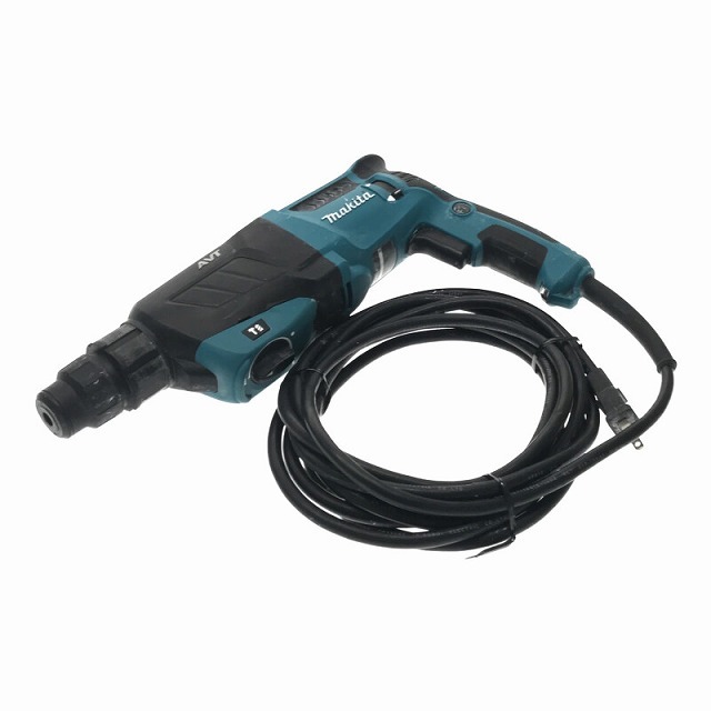 ☆美品☆makita マキタ 100V 26mm ハンマドリル HR2631F ケース付 SDSプラス ハンマードリル 穴あけ 穿孔 70415