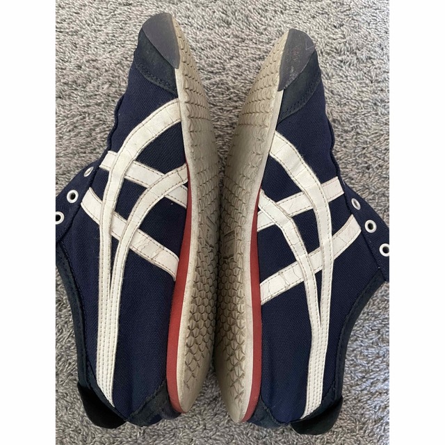 Onitsuka Tiger(オニツカタイガー)のオニツカタイガー　メキシコ66 スリッポン　23.5cm レディース　ネイビー　 レディースの靴/シューズ(スニーカー)の商品写真