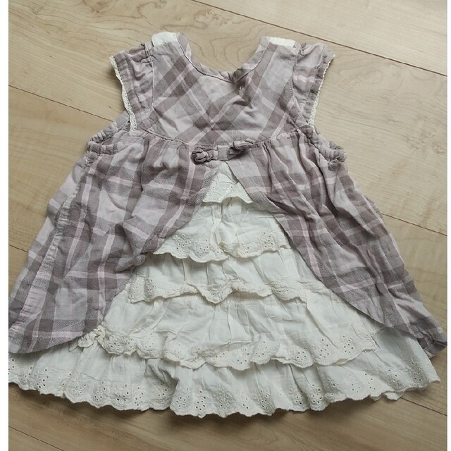 coeur a coeur(クーラクール)のクーラクール チュニック 80cm キッズ/ベビー/マタニティのベビー服(~85cm)(シャツ/カットソー)の商品写真