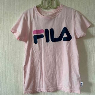 ニシマツヤ(西松屋)のused・FILA・Tシャツ・140㎝・ピンク・西松屋(Tシャツ/カットソー)