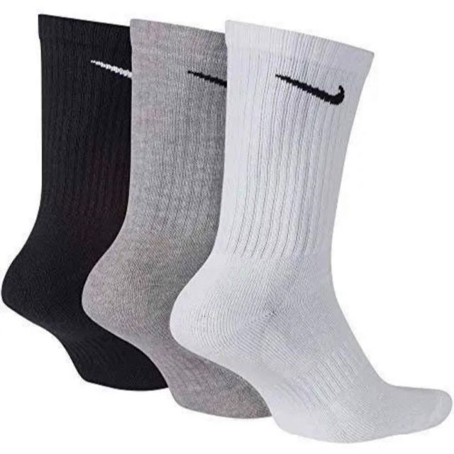 新品未使用 NIKE クルーソックス 3足セット 27~29cm ナイキ靴下 新品未使用 NIKE クルーソックス 3足セット 27~29cm ナイキ靴下