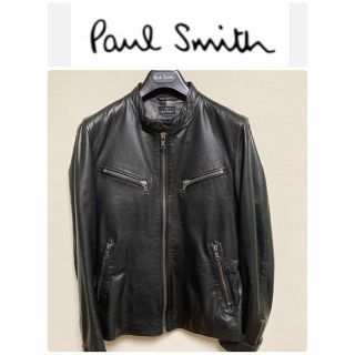 Paul Smith - 新品 Paul Smith レザー ジャケット 3B black L牛革の ...