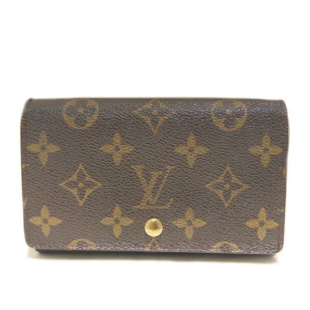 LOUIS VUITTON 折財布　モノグラム　トレゾール　L字ファスナー