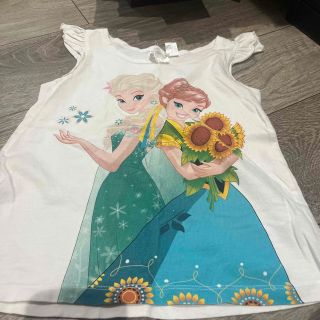 ディズニー(Disney)のアナ雪　タンクトップ120(Tシャツ/カットソー)