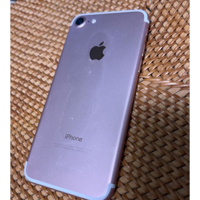 iPhone 7 SIMフリー 128GB  ローズゴールド ピンク 3