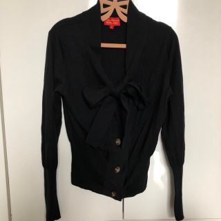 ヴィヴィアンウエストウッド(Vivienne Westwood)のヴィヴィアンウエストウッド　カーディガン　黒(カーディガン)