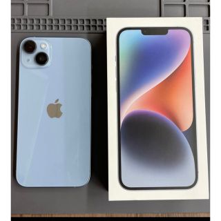 アイフォーン(iPhone)のiPhone 14Plus 256GB ブルー Apple版 SIMフリー　(スマートフォン本体)