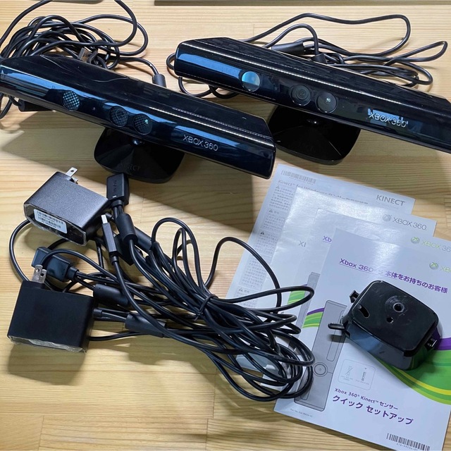 XBOX360 Kinect センサー(USBアダプター付き)