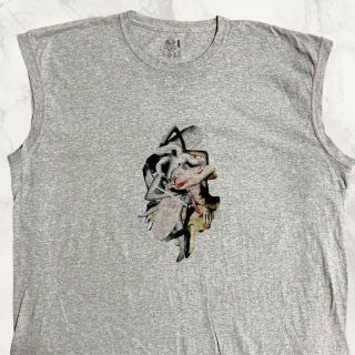 JHM ビンテージ   グレー 腕　手　コラージュ　グロ　ホラー Tシャツ(Tシャツ/カットソー(半袖/袖なし))