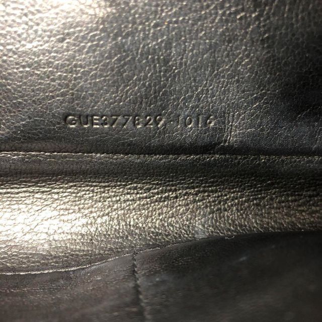 『Yves SaintLaurent』サンローラン型押しチェーンショルダーバッグ