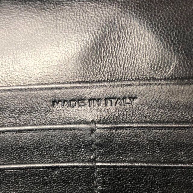 『Yves SaintLaurent』サンローラン型押しチェーンショルダーバッグ