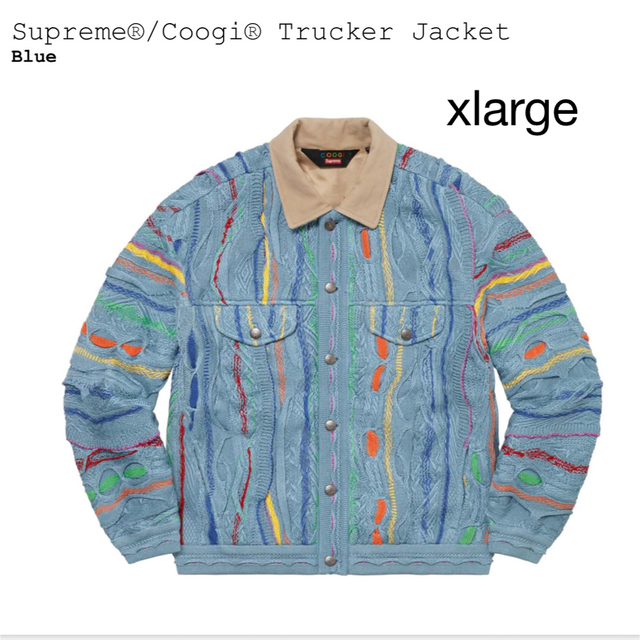 ホットセール Supreme Jacket Trucker COOGI × Supreme - Gジャン