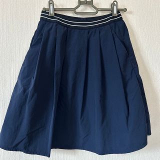 ユニクロ(UNIQLO)のused・UNIQLO・女児・スカート・ネイビー(スカート)