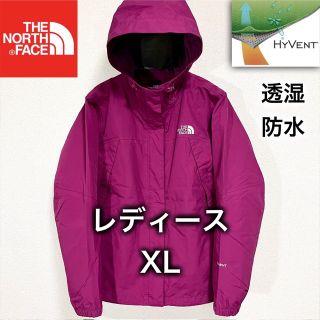 ザノースフェイス(THE NORTH FACE)の美品人気 ノースフェイス マウンテンパーカー レディースXL ロゴ刺繍 透湿防水(ナイロンジャケット)