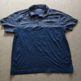 アンダーアーマー(UNDER ARMOUR)の大きいサイズ アメリカ古着 UNDER ARMOUR ポリポロシャツ XL(ポロシャツ)