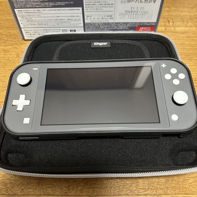 任天堂スイッチ 本体 グレー 美品 Switch