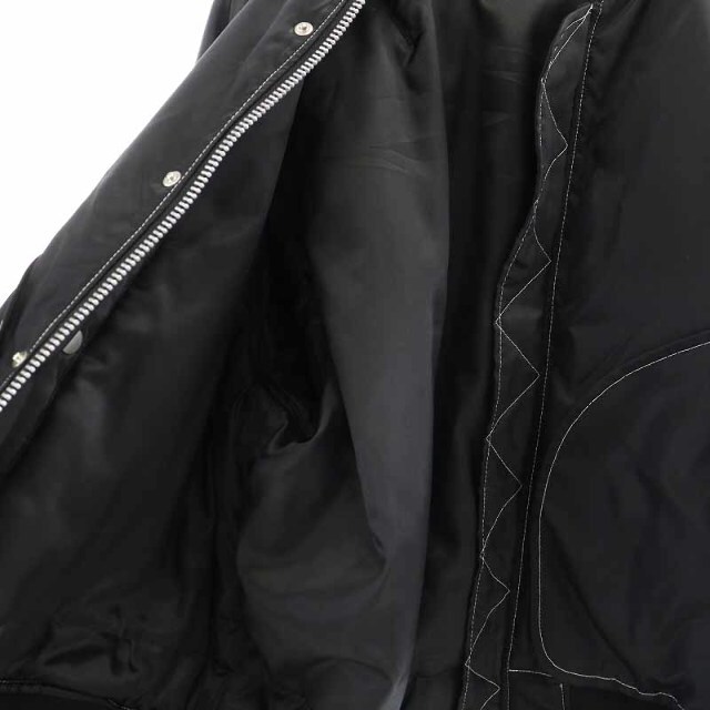 DISCOVERED Boa sleeve MA-1 blouson 1 S 黒