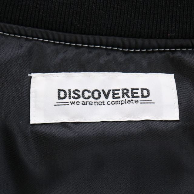 DISCOVERED Boa sleeve MA-1 blouson 1 S 黒
