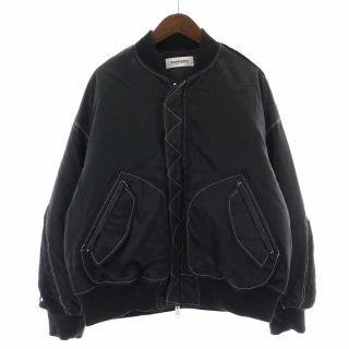 DISCOVERED Boa sleeve MA-1 blouson 1 S 黒