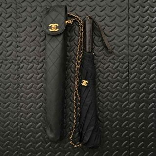 シャネル 黒 日傘/雨傘の通販 20点 | CHANELのレディースを買うならラクマ