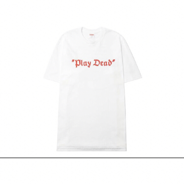 Supreme Play Dead Tee "White"