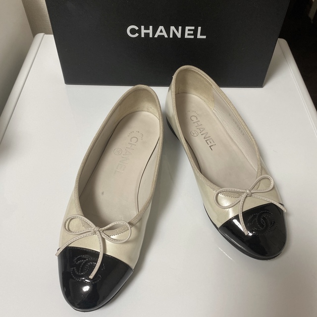 CHANEL バレエシューズ 35-