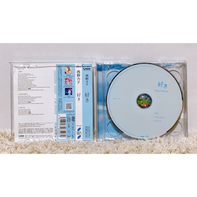 西野カナ】好き 初回限定盤 CD DVD付きの通販 by ~m.断捨離中 西野カナ】好き 初回限定盤 CD DVD付きの通販 by ~m.断捨離中