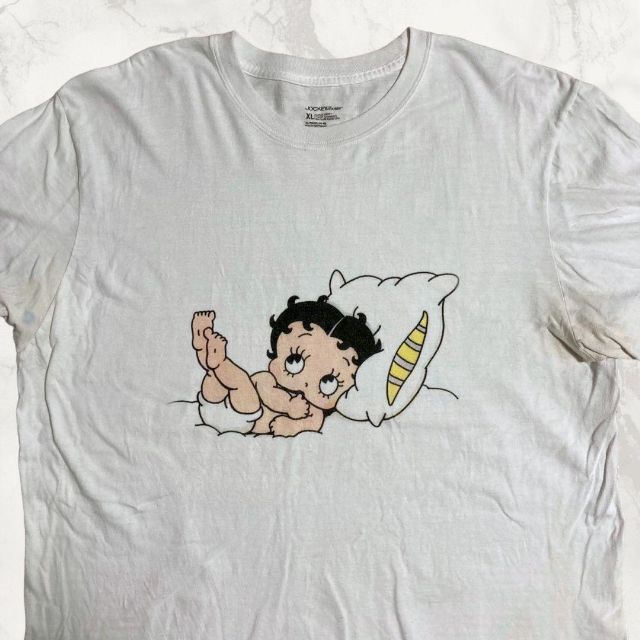 JGP ビンテージ   白 ベティブープ　ベティちゃん　赤ちゃん Tシャツ メンズのトップス(Tシャツ/カットソー(半袖/袖なし))の商品写真