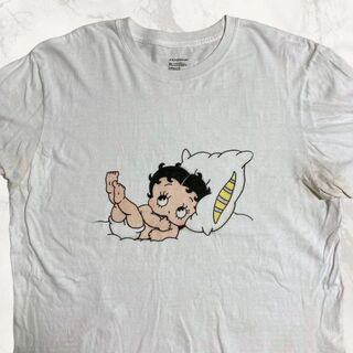 JGP ビンテージ   白 ベティブープ　ベティちゃん　赤ちゃん Tシャツ(Tシャツ/カットソー(半袖/袖なし))