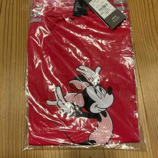 アディダス(adidas)のadidas 半袖 ミニーコラボ  ピンク寄りの赤(Tシャツ/カットソー)