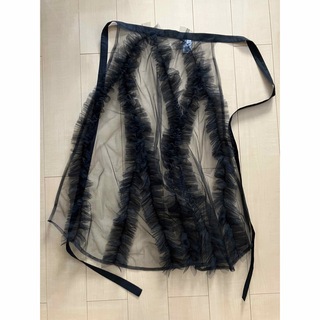 CITYSHOP - marge チュールラップスカート ブラックの通販 by mint's
