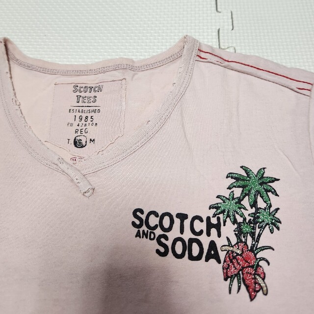 SCOTCH & SODA(スコッチアンドソーダ)のスコッチアンドソーダ 半袖Tシャツ メンズのトップス(Tシャツ/カットソー(半袖/袖なし))の商品写真