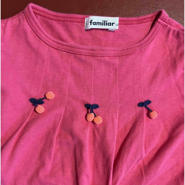 familiar(ファミリア)のfamiliar Tシャツ　120㎝ キッズ/ベビー/マタニティのキッズ服女の子用(90cm~)(Tシャツ/カットソー)の商品写真