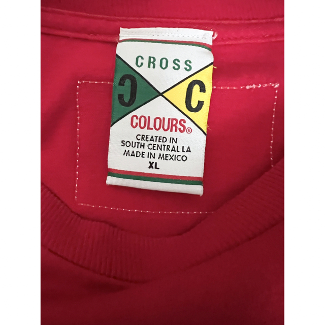 CROSS COLOURS(クロスカラーズ)のcross colours クロスカラーズTシャツ 希少 メンズのトップス(Tシャツ/カットソー(半袖/袖なし))の商品写真