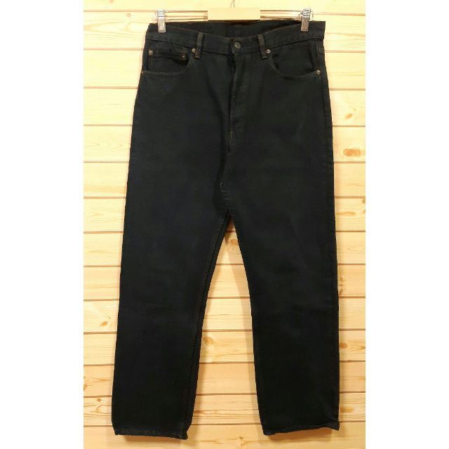 【美品】　リーバイス　702　ブラックデニム　W 34　ストレート　Levis