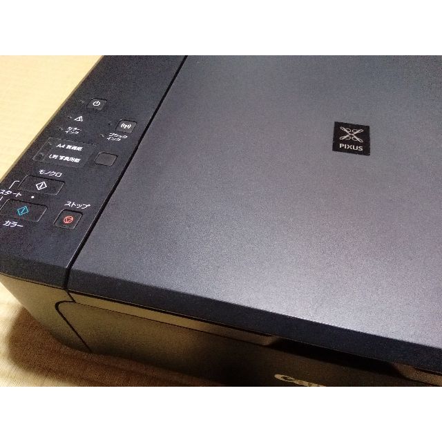 給紙ロール新品交換済　廃インク整備/リセット済 Canon MG3530 BK