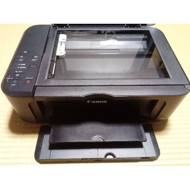 給紙ロール新品交換済　廃インク整備/リセット済 Canon MG3530 BK