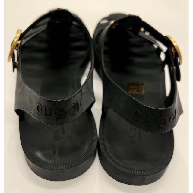 人気新品入荷 GUCCIラバー グルカ サンダル メンズ サンダル
