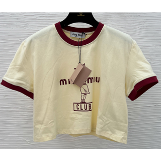 ミュウミュウ Tシャツ(レディース/半袖)(プリント)の通販 16点